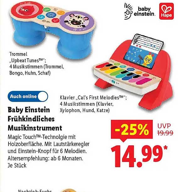 Baby Einstein Frühkindliches Musikinstrument