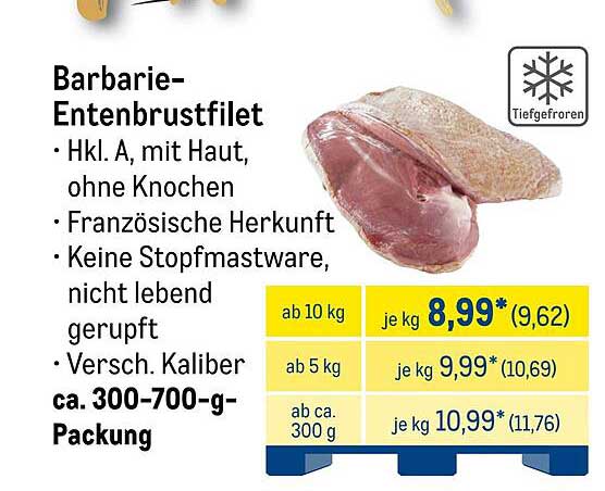 Barbarie-Entenbrustfilet