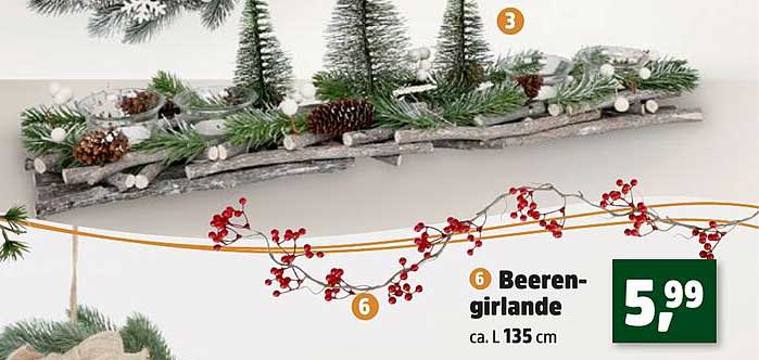 Beeren-Girlande 135 cm