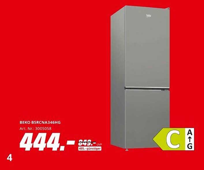 BEKO B5RCNA346HG Kühl-Gefrier-Kombination