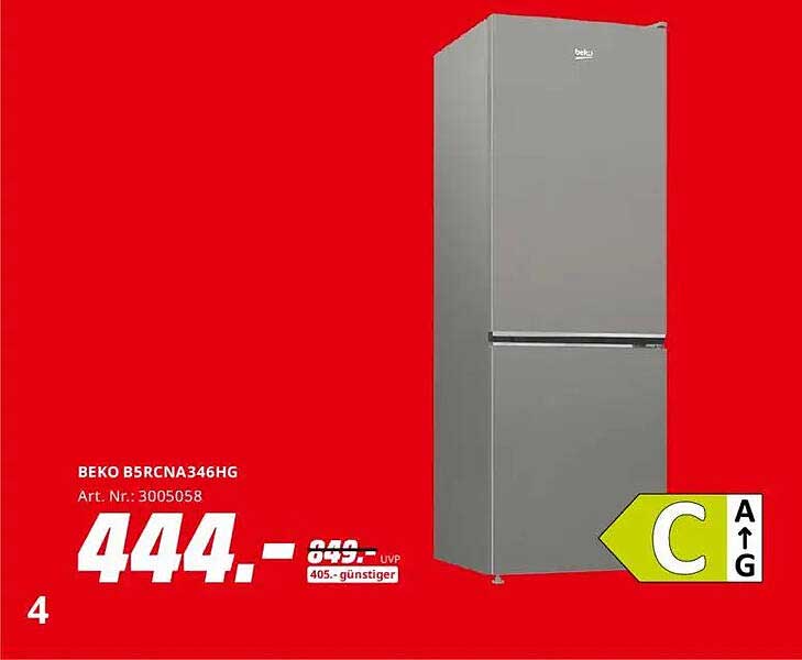 BEKO B5RCNA346HG Kühlschrank