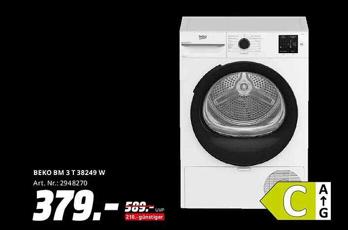 BEKO BM 3 T 38249 W Wäschetrockner