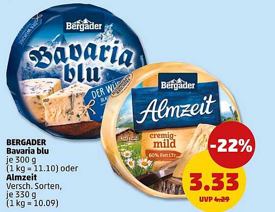 Bergader Bavaria blu und Almzeit – Der Käse-Genuss der Extraklasse!