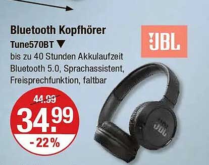 Bluetooth Kopfhörer Tune570BT