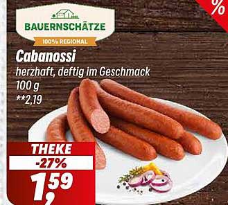 Cabanossi - herzhaft, deftig im Geschmack