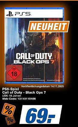 Call of Duty - Black Ops 7 (PS5) - NEU!