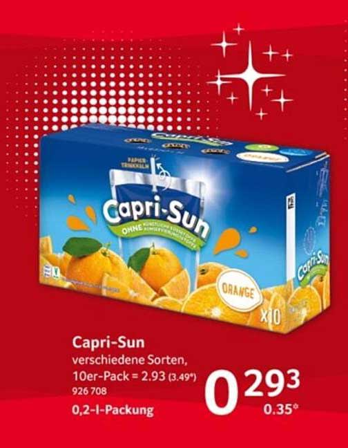 Capri-Sun verschiedene Sorten, 10er-Pack