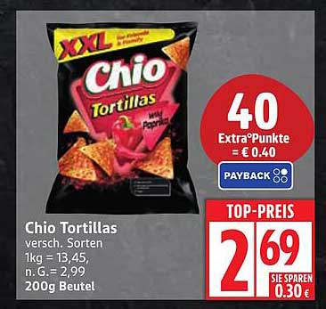 Chio Tortillas – XXXL Beutel für Snackliebhaber