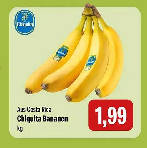Chiquita Bananen aus Costa Rica