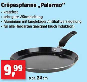 Crêpespfanne „Palermo“