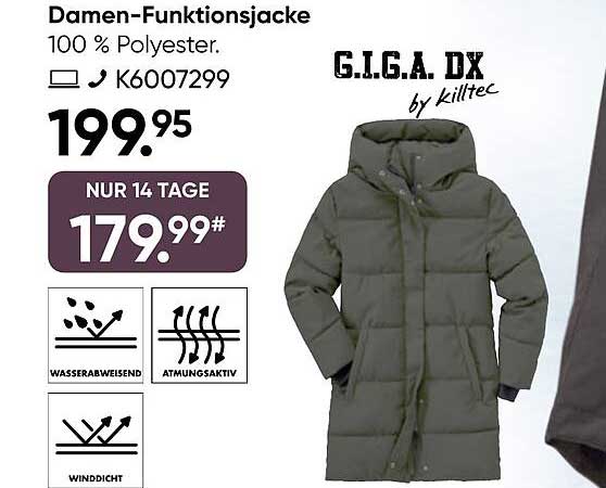 Damen-Funktionsjacke G.I.G.A DX by killtec