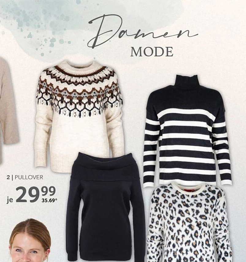 Damen Pullover 2 für 29,99 €