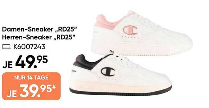 Damen-Sneaker „RD25“ und Herren-Sneaker „RD25“