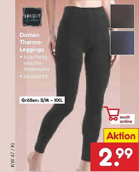 Damen Thermo-Leggings