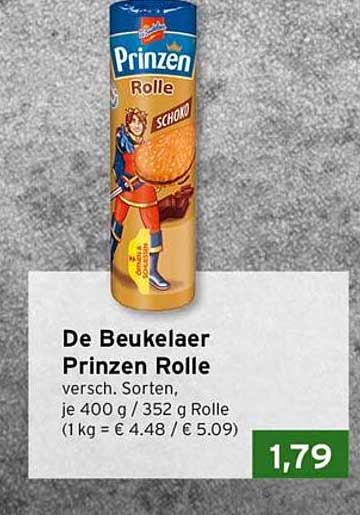 De Beukelaer Prinzen Rolle, verschiedene Sorten, je 400 g
