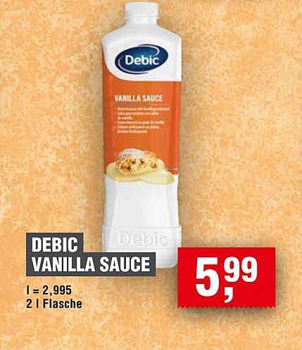 DEBIC VANILLA SAUCE