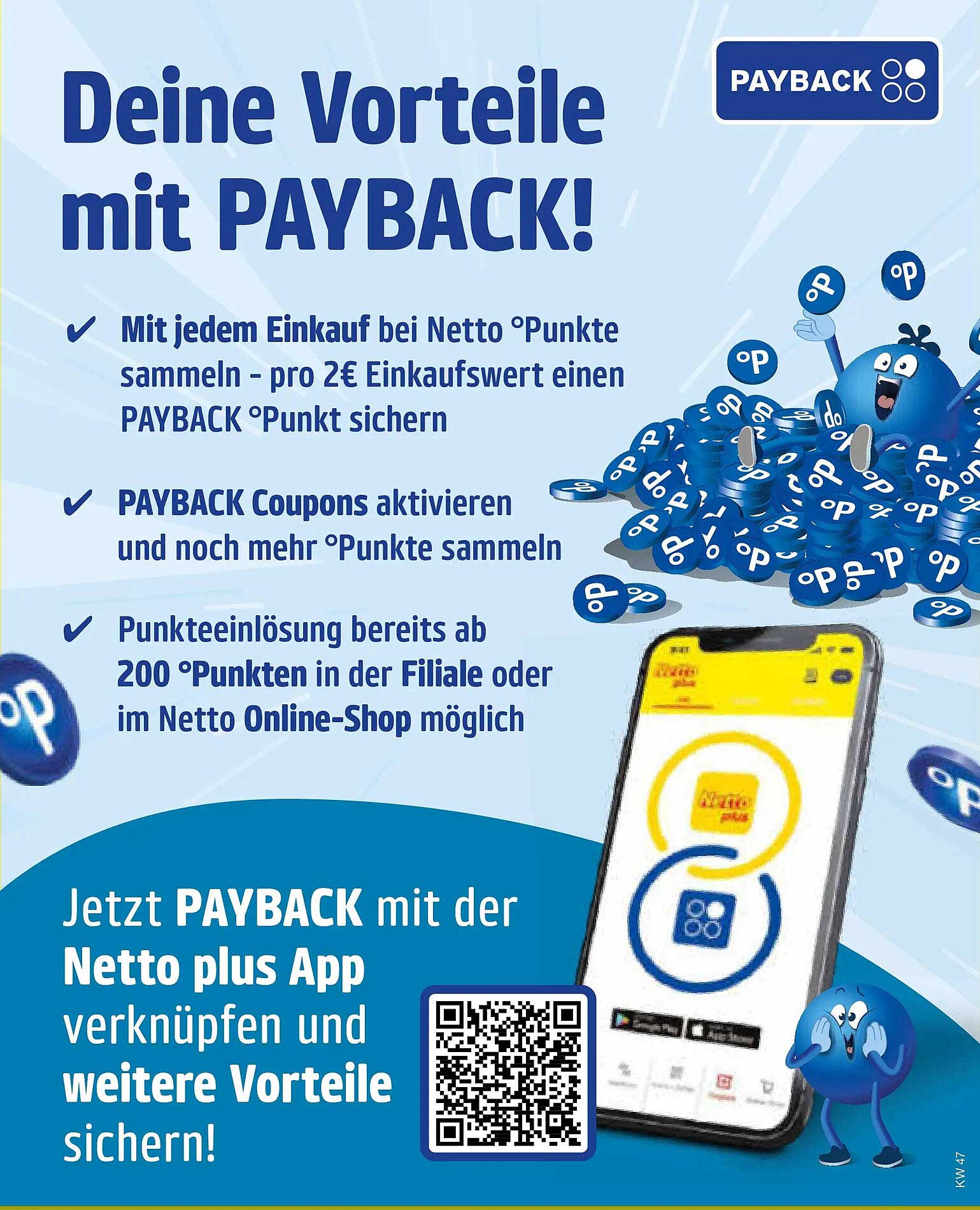 Deine Vorteile mit PAYBACK bei Netto