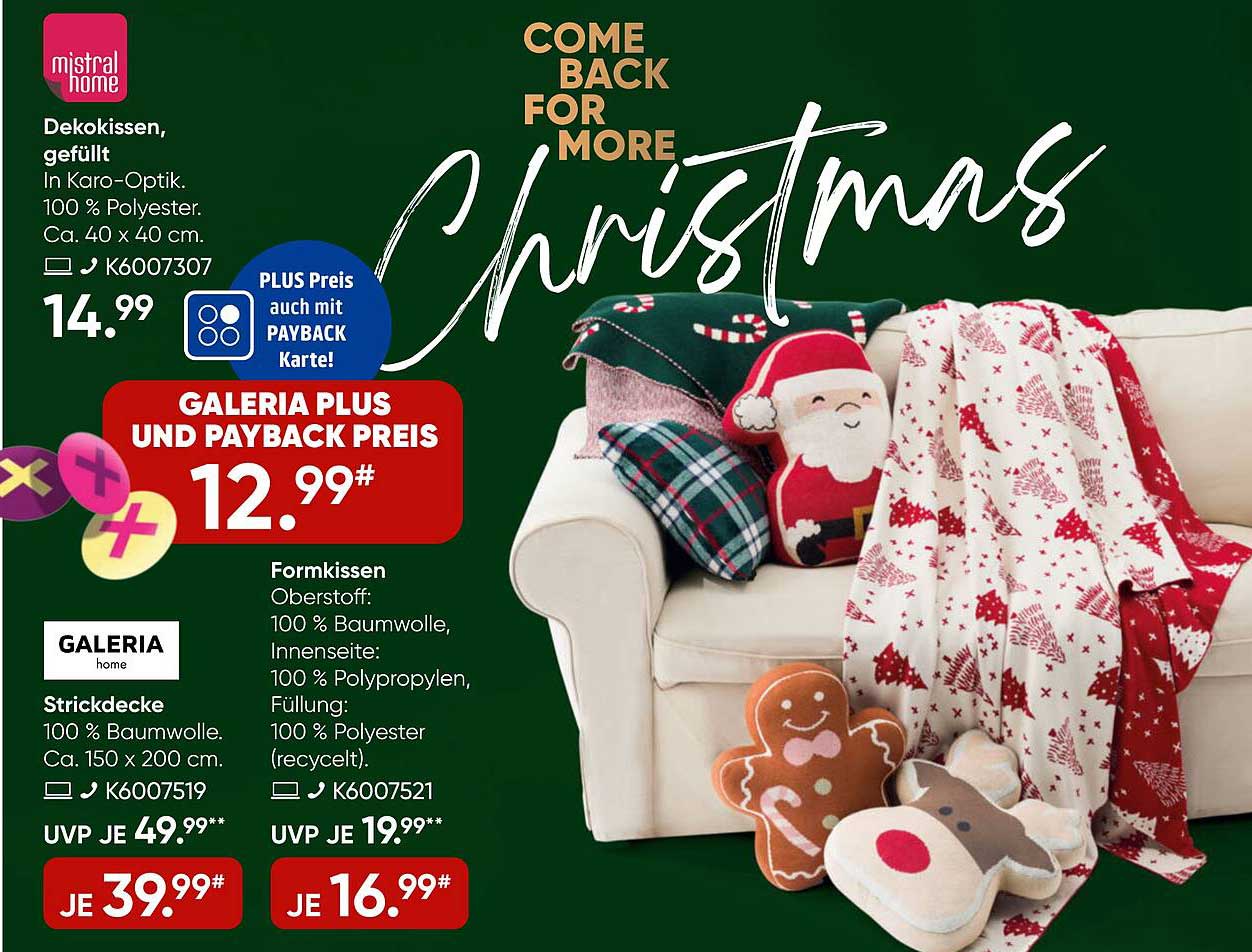 Dekokissen, gefüllt in Karo-Optik