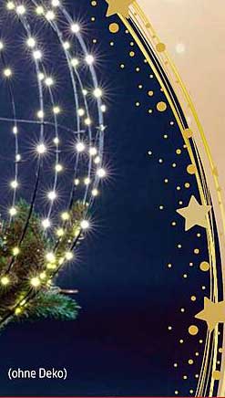 Dekorative LED-Lichterkugel 60 cm