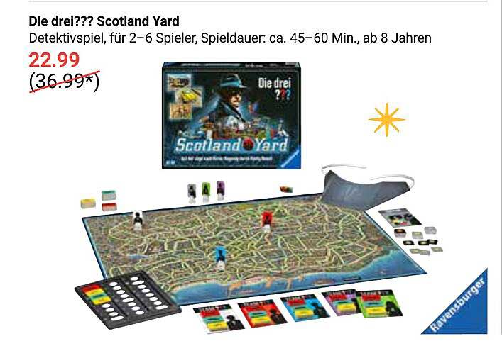 Die drei??? Scotland Yard Detektivspiel