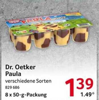 Dr. Oetker Paula - verschiedene Sorten