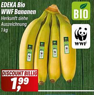 EDEKA Bio WWF Bananen 1 kg