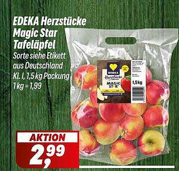 EDEKA Herzstücke Magic Star Tafeläpfel 1,5 kg