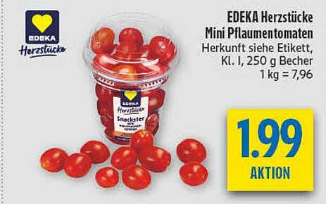 EDEKA Herzstücke Mini Pflaumentomaten