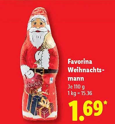 Favorina Weihnachtsmann