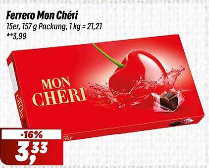 Ferrero Mon Chéri 15er Packung