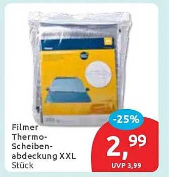 Filmer Thermo-Scheibenabdeckung XXL