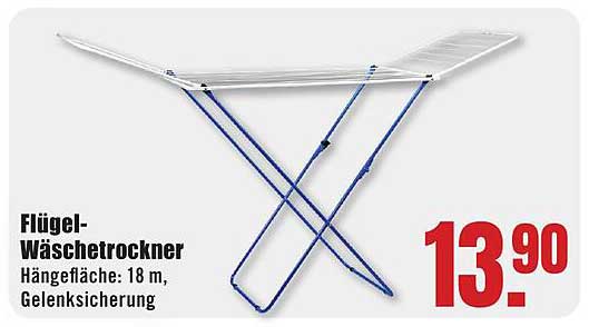 Flügel-Wäschetrockner