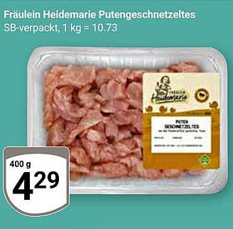 Fräulein Heidemarie Putengeschnetzeltes, 400 g - jetzt reduziert!