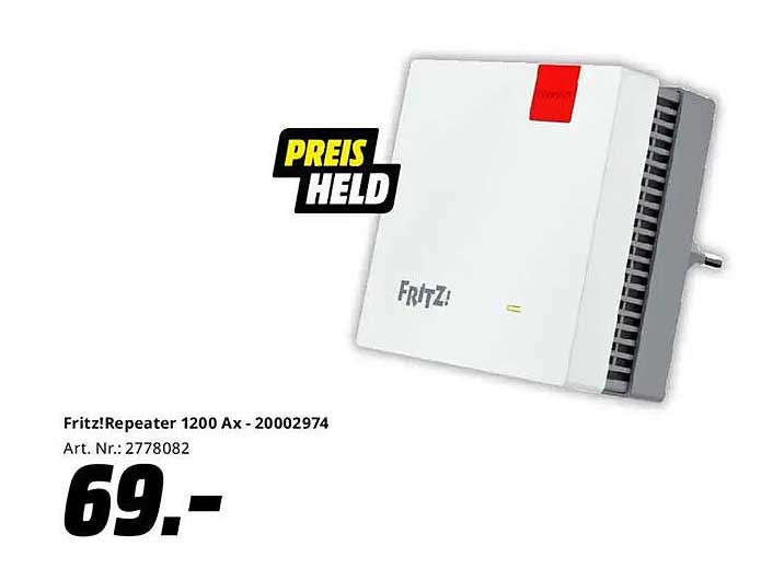 Fritz!Repeater 1200 Ax - 20002974