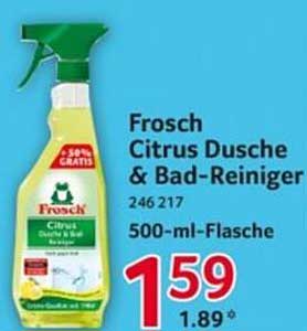 Frosch Citrus Dusche & Bad-Reiniger 500-ml-Flasche