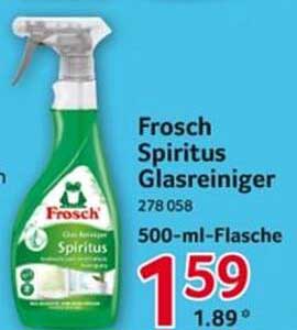 Frosch Spiritus Glasreiniger 500-ml-Flasche