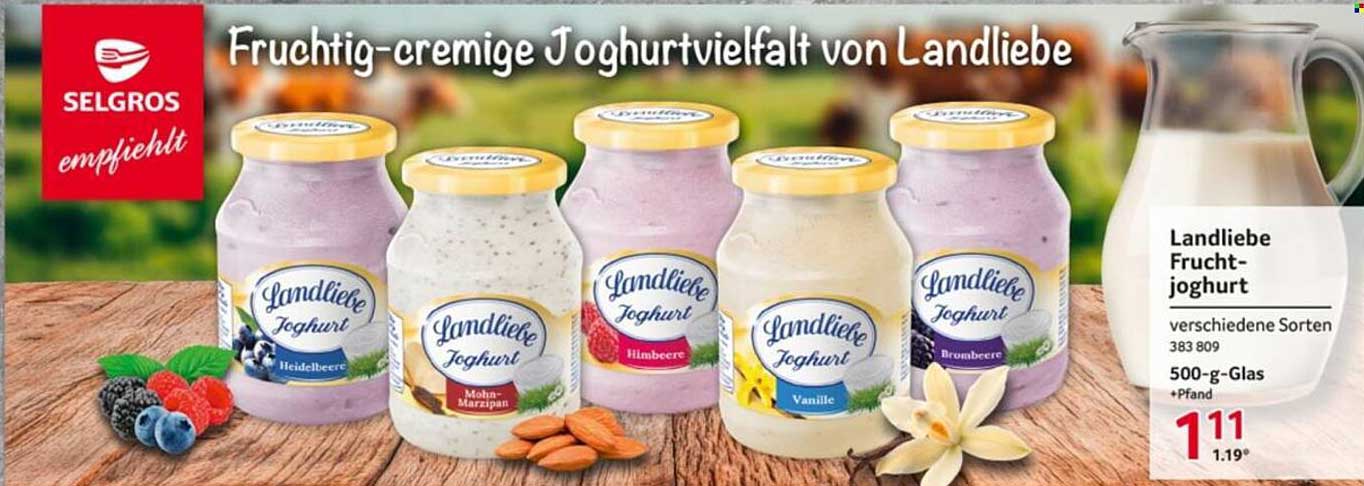 Fruchtig-cremige Joghurtvielfalt von Landliebe
