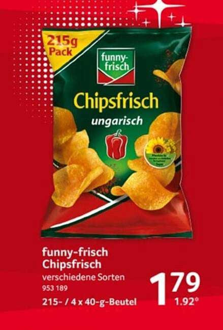 funny-frisch Chipsfrisch ungarisch - 215g Packung