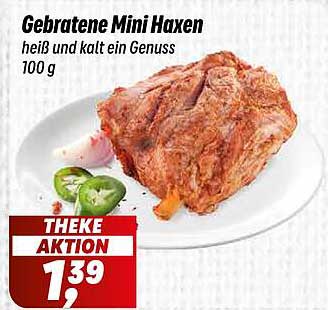 Gebratene Mini Haxen - heiß und kalt ein Genuss