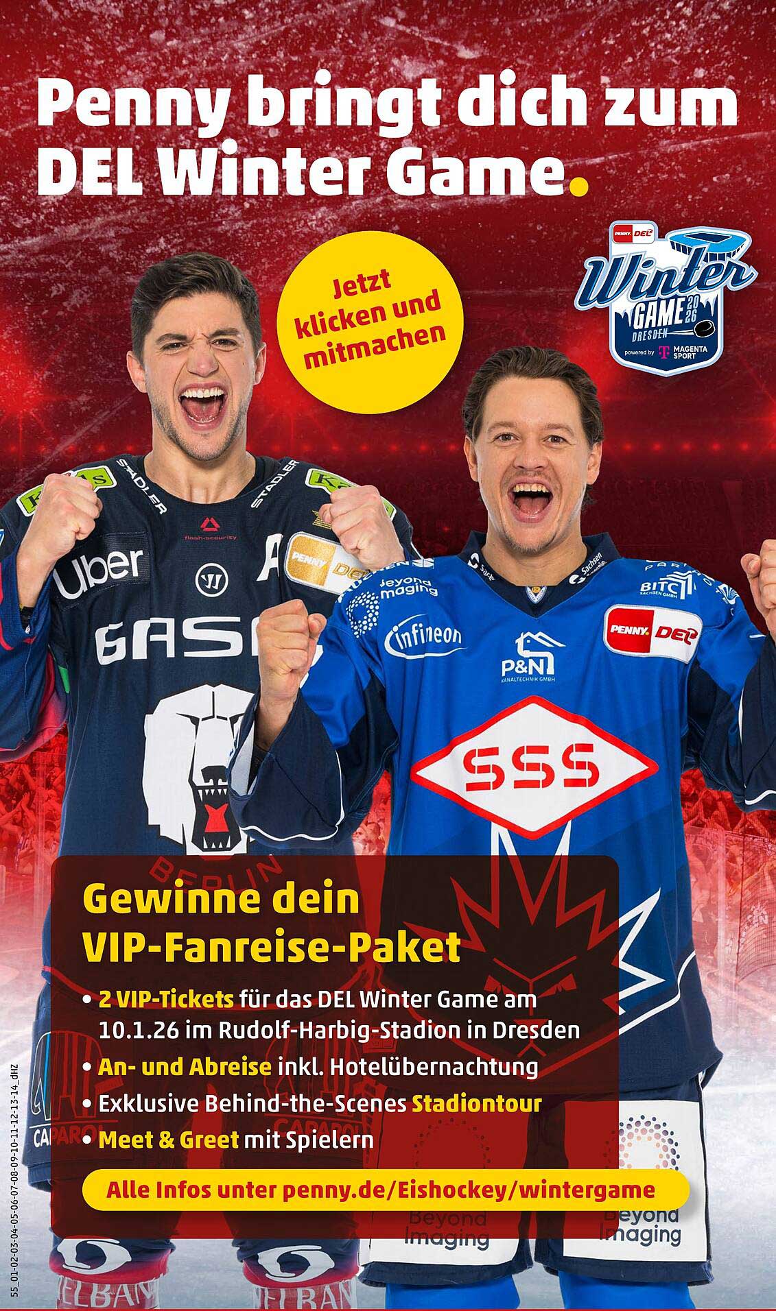 Gewinne dein VIP-Fanreise-Paket für das DEL Winter Game