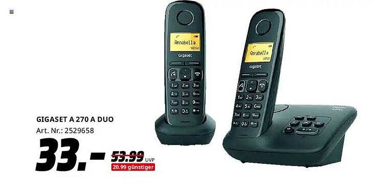 GIGASET A 270 A DUO