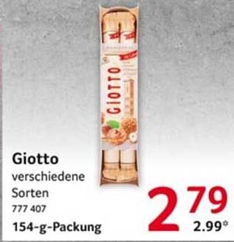 Giotto verschiedene Sorten