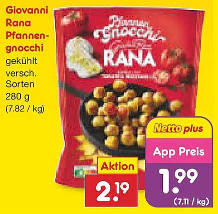 Giovanni Rana Pfannengnocchi 280 g