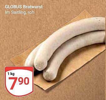 GLOBUS Bratwurst im Saitling, roh