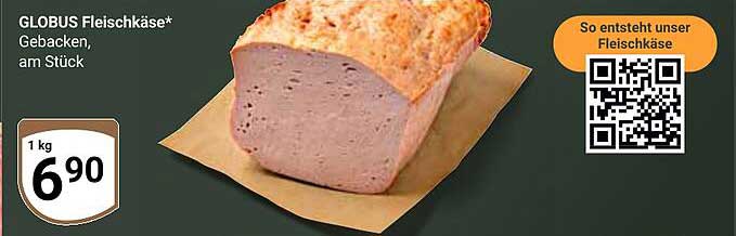 GLOBUS Fleischkäse* Gebacken, am Stück