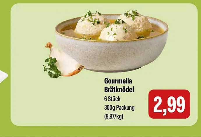 Gourmella Brä(knödel) 6 Stück 300g Packung
