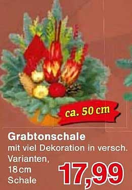 Grabtondeko mit viel Komfort – Grabtonschale in verschiedenen Varianten