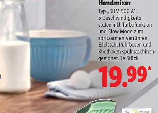 Handmixer Typ „SHM 500 A1“