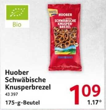 Huober Schwäbische Knusperbrezel 175 g