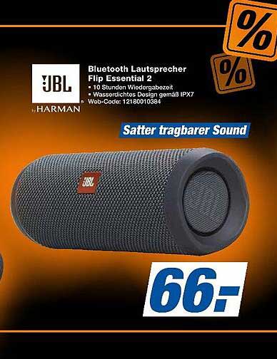 JBL Bluetooth Lautsprecher Flip Essential 2
